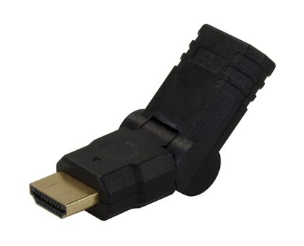 Xtech - Video adapter - 19 pin HDMI Type A - 19 pin HDMI Type A - fem - male - pivot