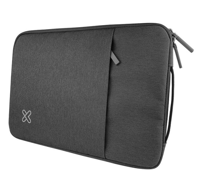 Klip Xtreme - Notebook sleeve - 15.6" - Polyester - Gray - with Pocket - Imagen 1