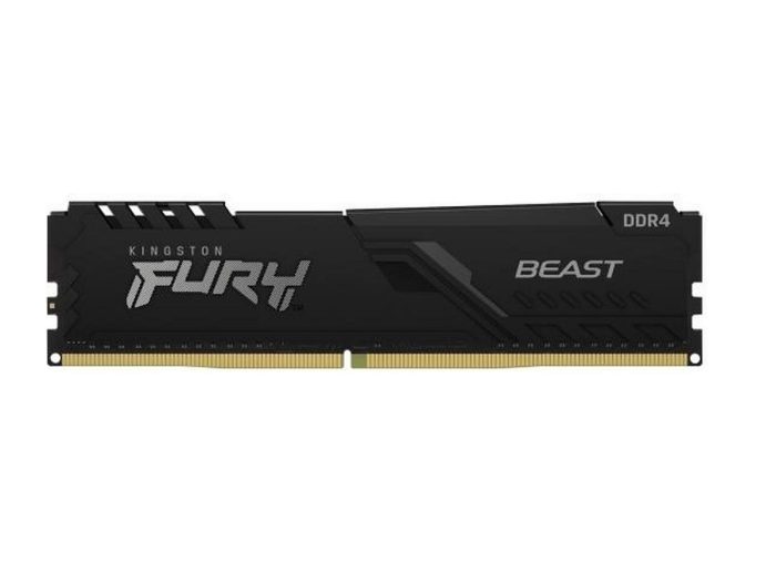 Kingston FURY Beast - DDR4 - módulo - 16 GB - DIMM de 288 contactos - 3200 MHz / PC4-25600 - CL16 - 1.35 V - sin búfer - no ECC - negro - Imagen 2