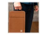 Klip Xtreme SquarePro KNS-420 - Funda para portátil - 15.6" - marrón