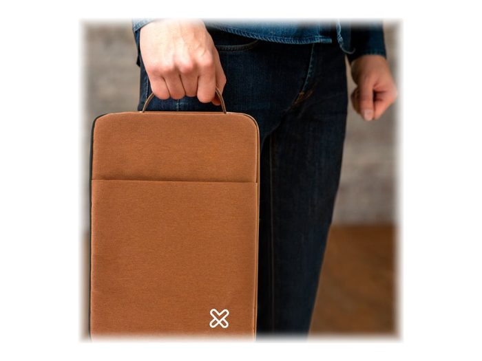 Klip Xtreme SquarePro KNS-420 - Funda para portátil - 15.6" - marrón - Imagen 1