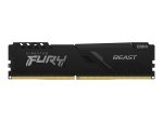 Kingston FURY Beast - DDR4 - módulo - 16 GB - DIMM de 288 contactos - 3200 MHz / PC4-25600 - CL16 - 1.35 V - sin búfer - no ECC - negro