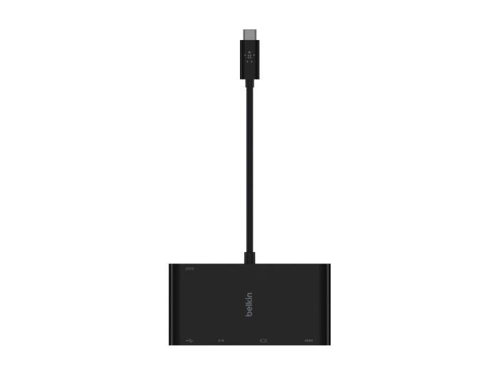 Belkin - Adaptador de carga y multimedia - USB-C - VGA, HDMI - 1GbE - Imagen 1